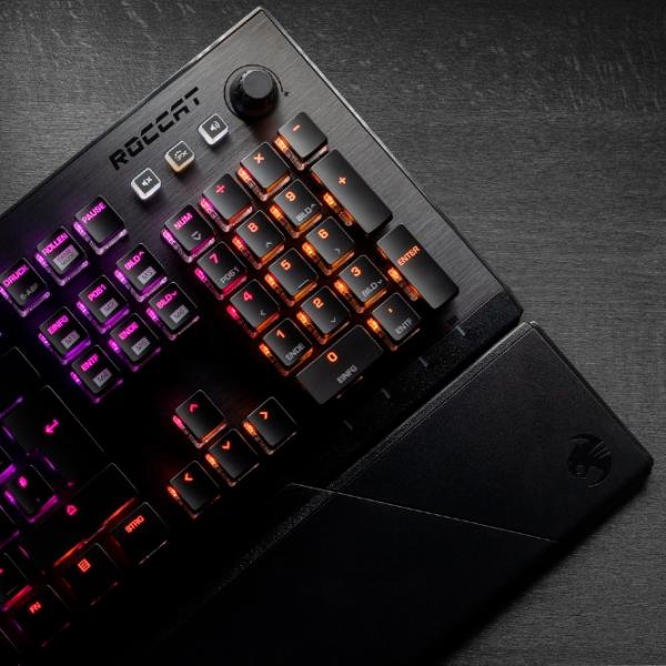 Tastatură ROCCAT Vulcan 121 AIMO Cu fir/ Black photo 2