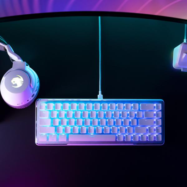 Tastatură ROCCAT Vulcan II Mini Cu fir/ White photo 8