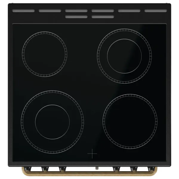 Aragaz Gorenje GECS6B71CLB Electrică/ Black/ Bronze photo 3