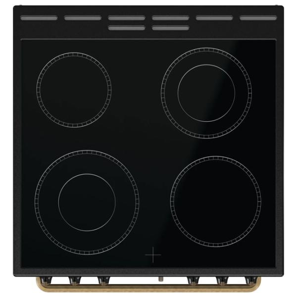Aragaz Gorenje GECS6B71CLB Electrică/ Black/ Bronze photo 3