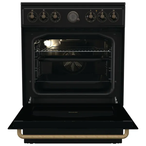 Aragaz Gorenje GECS6B71CLB Electrică/ Black/ Bronze photo 4