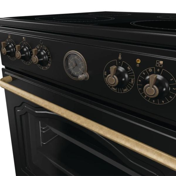 Aragaz Gorenje GECS6B71CLB Electrică/ Black/ Bronze photo 7