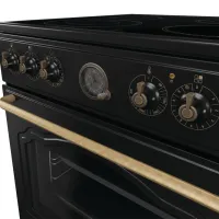 Aragaz Gorenje GECS6B71CLB Electrică/ Black/ Bronze photo 7