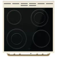 Aragaz Gorenje GECS6B70CLI Electrică/ Beige/ Bronze photo 3