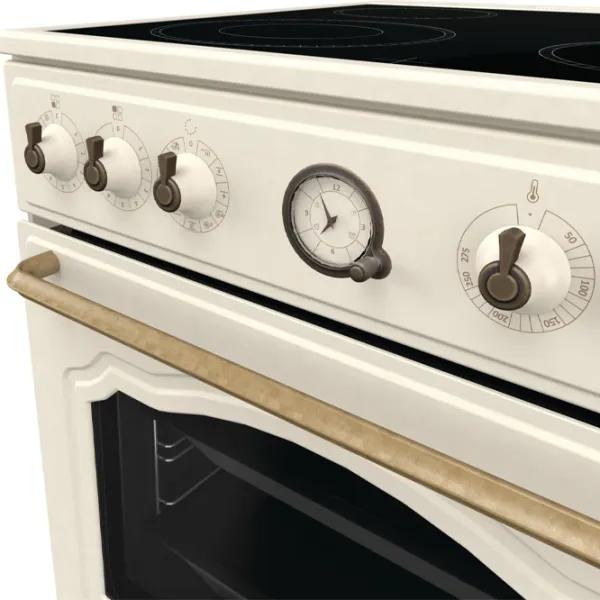 Плита Gorenje GECS6B70CLI Электрическая/ Бежевый/ Бронзовый photo 6 Плита Gorenje GECS6B70CLI Электрическая/ Бежевый/ Бронзовый photo 6