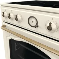 Aragaz Gorenje GECS6B70CLI Electrică/ Beige/ Bronze photo 6