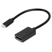 Adapter Cablexpert A-CM-DPF-02 DisplayPort/ Black photo 2