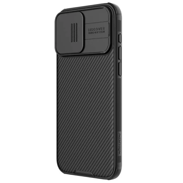 Husă pentru smartphone Apple iPhone 15 Pro Nillkin/ Back/ PC/ Black photo 2