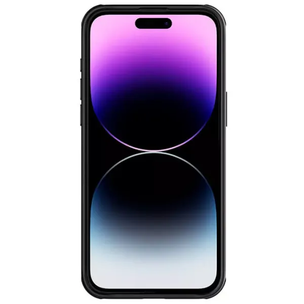 Husă pentru smartphone Apple iPhone 15 Pro Nillkin/ Back/ PC/ Black photo 5