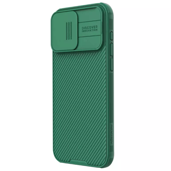 Husă pentru smartphone Apple iPhone 15 Pro Nillkin/ Back/ PC/ Deep Green photo 2