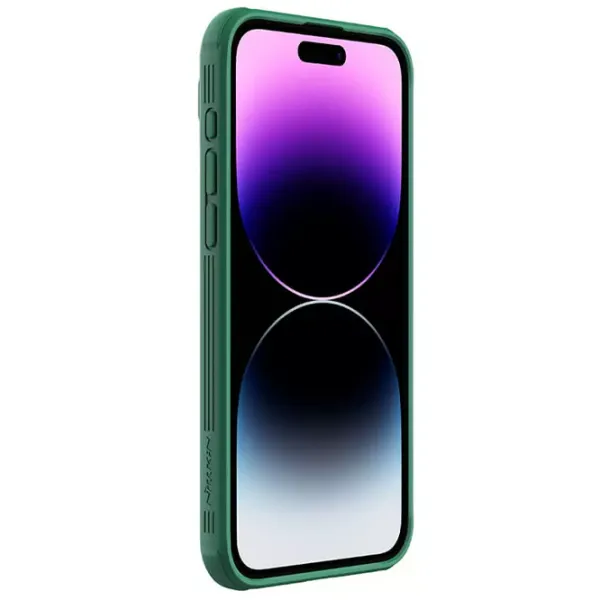 Husă pentru smartphone Apple iPhone 15 Pro Nillkin/ Back/ PC/ Deep Green photo 4