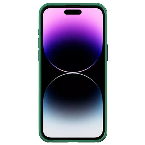 Husă pentru smartphone Apple iPhone 15 Pro Nillkin/ Back/ PC/ Deep Green photo 5