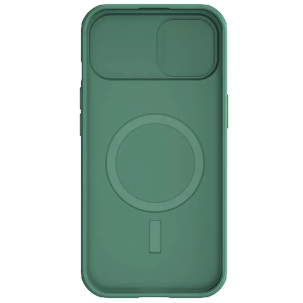Husă pentru smartphone Apple iPhone 15 Nillkin/ Back/ PC/ Deep Green photo 6