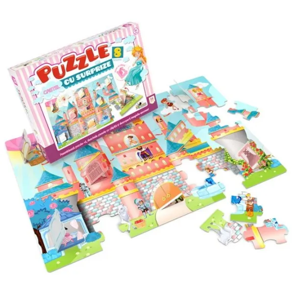 Puzzle 2D Noriel Castel cu surprize 3+/ Numărul de piese: 36 photo 2 Puzzle 2D Noriel Castel cu surprize 3+/ Numărul de piese: 36 photo 2