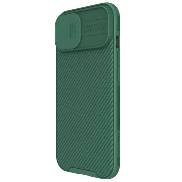 Husă pentru smartphone Apple iPhone 15 Nillkin/ Back/ PC/ Deep Green photo 2