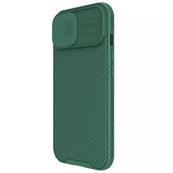 Husă pentru smartphone Apple iPhone 15 Nillkin/ Back/ PC/ Deep Green photo 2