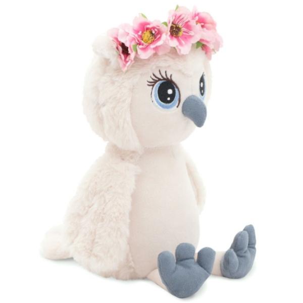 Jucărie moale Orange Toys Life Lisa the Owl 4752218008977 0+/ White photo 2
