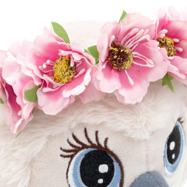 Jucărie moale Orange Toys Life Lisa the Owl 4752218008977 0+/ White photo 5
