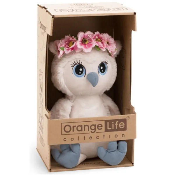 Jucărie moale Orange Toys Life Lisa the Owl 4752218008977 0+/ White photo 6