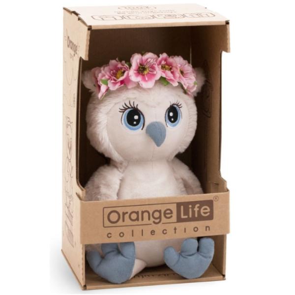Jucărie moale Orange Toys Life Lisa the Owl 4752218008977 0+/ White photo 6