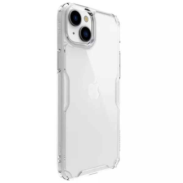 Husă pentru smartphone Apple iPhone 15 Nillkin/ Back/ TPU/ PC/ White Transparent photo 2