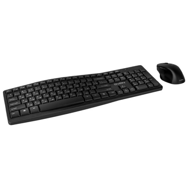 Tastatura & Mouse Sven KB-C3500W Fără fir/ Black photo 2