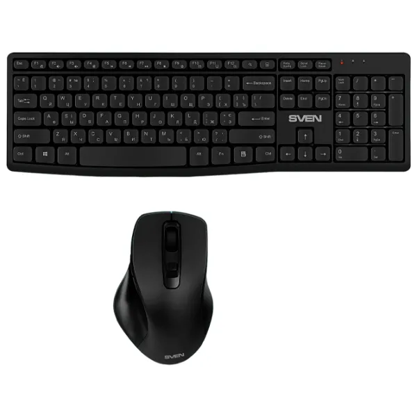 Tastatura & Mouse Sven KB-C3500W Fără fir/ Black photo 4