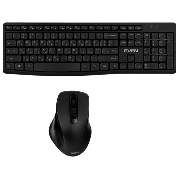 Tastatura & Mouse Sven KB-C3500W Fără fir/ Black photo 4