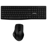 Tastatura & Mouse Sven KB-C3500W Fără fir / Black photo 4