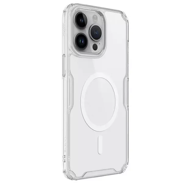 Husă pentru smartphone Apple iPhone 15 Pro Nillkin/ Back/ TPU/ PC/ White Transparent photo 5 Husă pentru smartphone Apple iPhone 15 Pro Nillkin/ Back/ TPU/ PC/ White Transparent photo 5