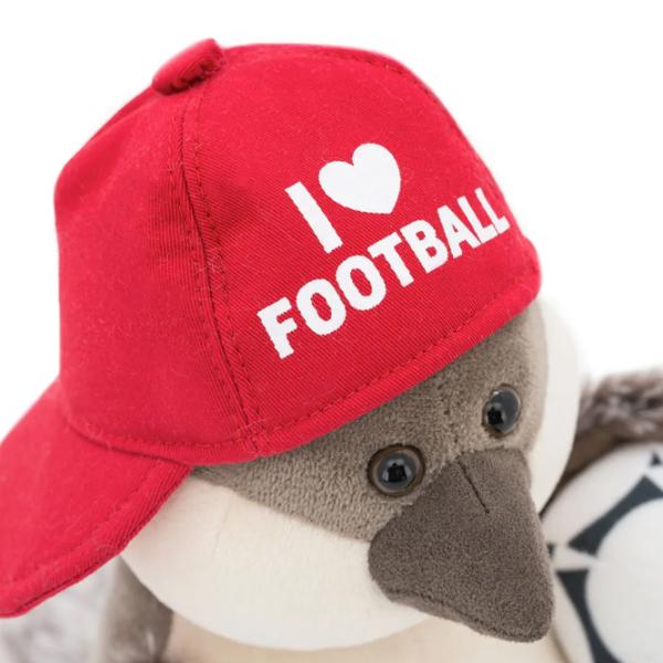 Jucărie moale Orange Toys Life Chirpy the Sparrow: I Love Football 4751025415275 3+/ Grey photo 4 Jucărie moale Orange Toys Life Chirpy the Sparrow: I Love Football 4751025415275 3+/ Grey photo 4