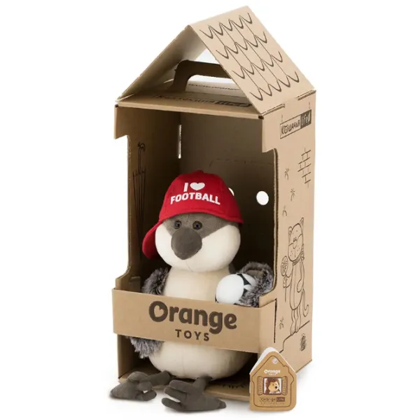 Jucărie moale Orange Toys Life Chirpy the Sparrow: I Love Football 4751025415275 3+/ Grey photo 6 Jucărie moale Orange Toys Life Chirpy the Sparrow: I Love Football 4751025415275 3+/ Grey photo 6