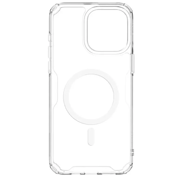 Чехол для смартфона Apple iPhone 15 Pro Max Nillkin/ Back/ TPU/ PC/ Белый Прозрачный photo 6 Чехол для смартфона Apple iPhone 15 Pro Max Nillkin/ Back/ TPU/ PC/ Белый Прозрачный photo 6