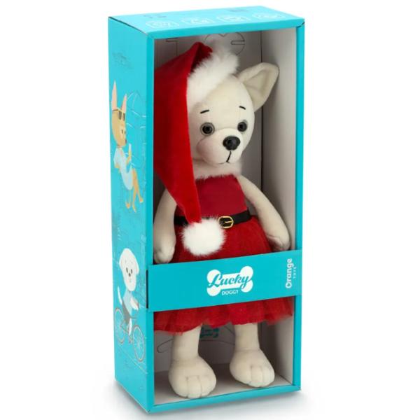 Jucărie moale Orange Toys Lucky Doggy Lili: Christmas 4751025414513 3+/ White photo 8 Jucărie moale Orange Toys Lucky Doggy Lili: Christmas 4751025414513 3+/ White photo 8