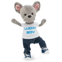 Мягкая игрушка Orange Toys Lucky Doggy Maxx: Super Style 4752218006058 3+/ Grey photo 2
