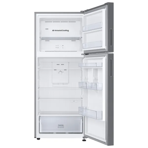 Frigider Samsung RT38CG6000S9UA cu congelator sus 391 l / 171.5 cm / Silver photo 5