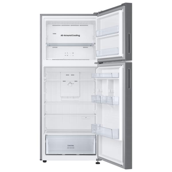 Frigider Samsung RT38CG6000S9UA cu congelator sus 391 l / 171.5 cm / Silver photo 5