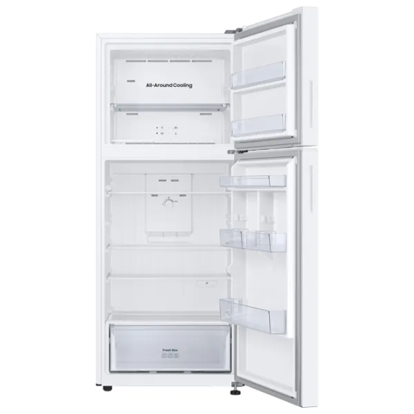 Frigider Samsung RT38CG6000WWUA cu congelator sus 391 l / 171.5 cm / White photo 5