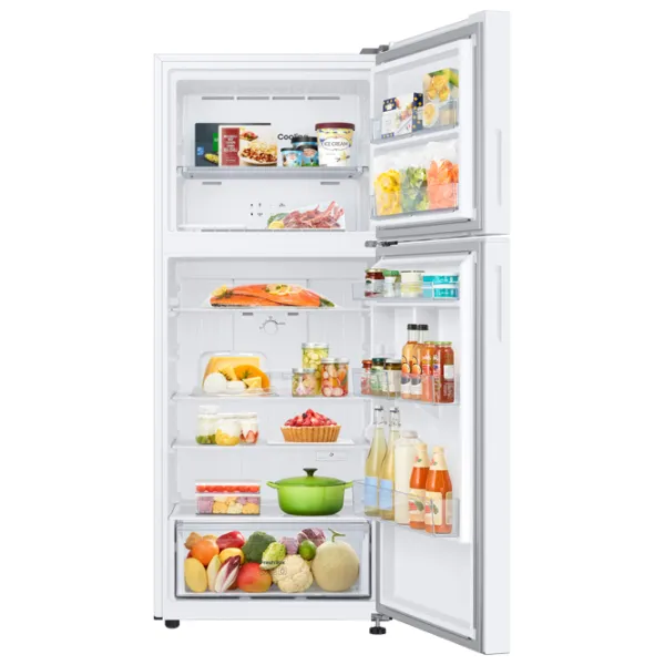 Frigider Samsung RT38CG6000WWUA cu congelator sus 391 l / 171.5 cm / White photo 6