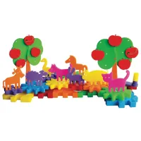 Constructor Quercetti Georello Farm Creativ/ Multicolor photo 3