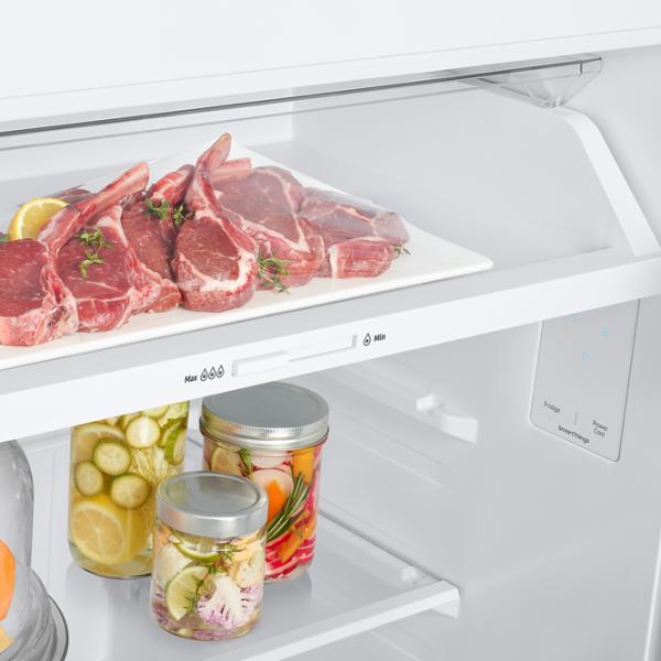 Frigider Samsung Bespoke RT42CB662012UA cu congelator sus 414 l / 178.5 cm / White photo 9