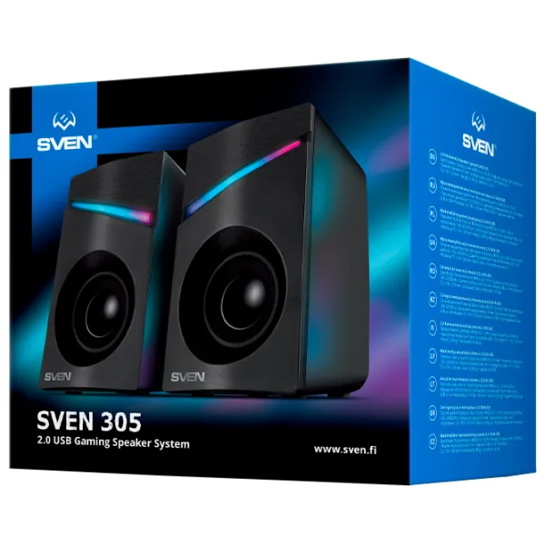 Аудиосистема Sven 305 6 Вт/ Черный photo 6