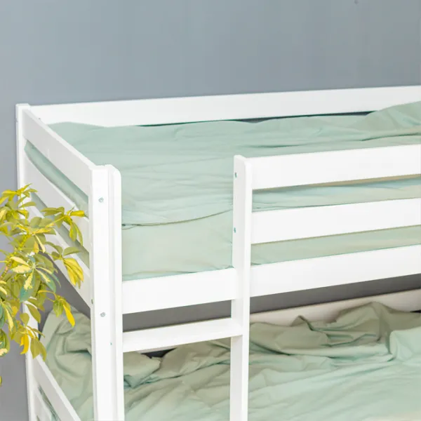 Детская кровать Mobicasa Casper 90 x 200 см/ Дерево/ Белый photo 2 Детская кровать Mobicasa Casper 90 x 200 см/ Дерево/ Белый photo 2