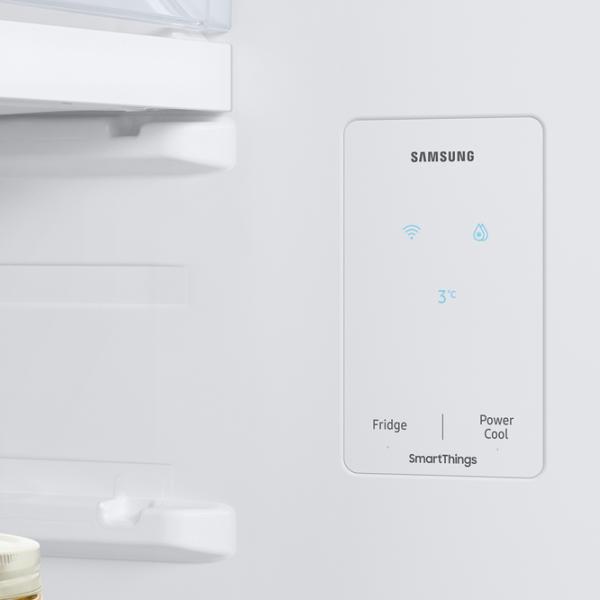 Frigider Samsung Bespoke RT42CB662022UA cu congelator sus 414 l / 178.5 cm / Black photo 8