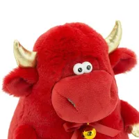 Jucărie moale Orange Toys Chilli the Steer 4752218007741 3+/ Red photo 4