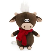Мягкая игрушка Orange Toys Life Moo the Steer with Scarf 4752218007963 3+/ Разноцветный photo 4