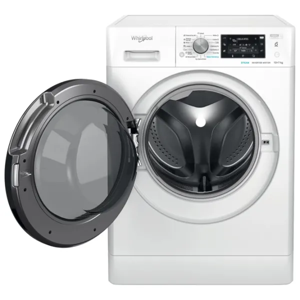 Стиральная машина с сушкой Whirlpool FFWDD 1076258 BV EU 10 кг / 1600 об/мин / Белый photo 3
