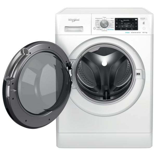 Стиральная машина с сушкой Whirlpool FFWDD 1076258 BV EU 10 кг / 1600 об/мин / Белый photo 3