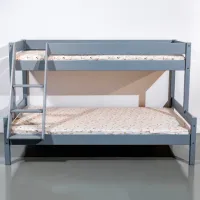 Детская кровать Mobicasa Mira 80 x 200 cm / Дерево / Серый photo 2