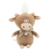 Jucărie moale Orange Toys Life Moo the Steer with Bell 4752218007949 3+/ Multicolor photo 4